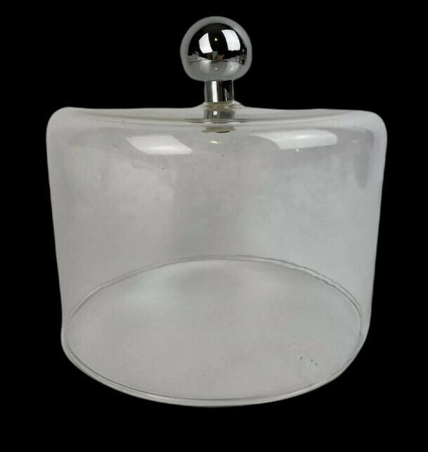 Clear Glass Dome Shaped Cake Pastry Cover Cheese Cloche