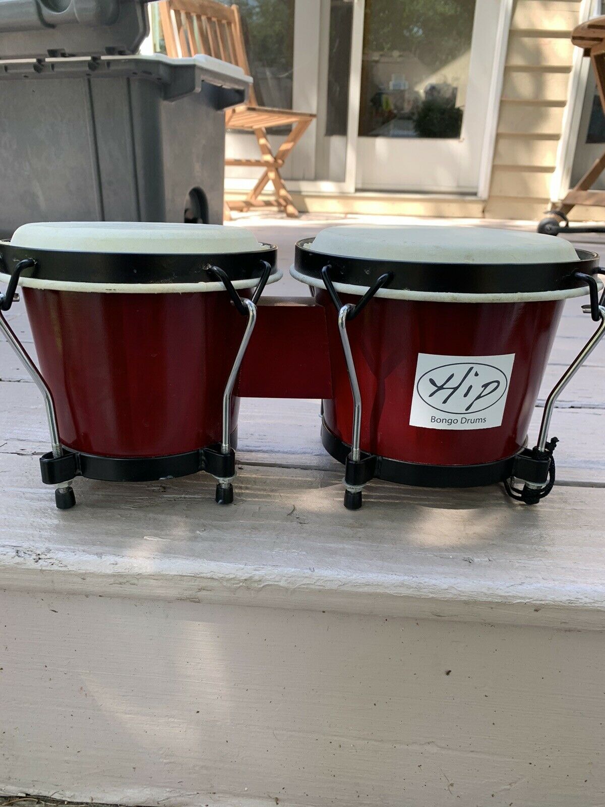 Hip Bongo Drum Set