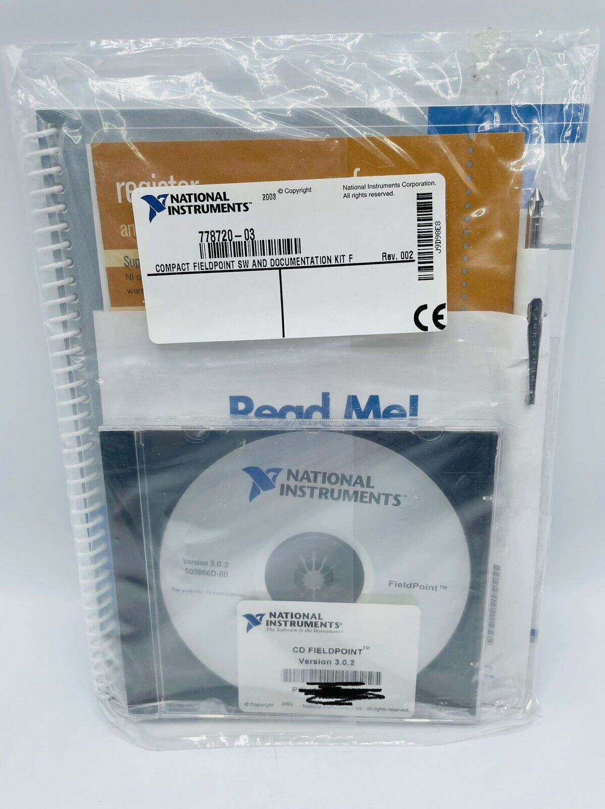 National Instruments Compact Fieldpoint Documentation Kit / Cd Fieldpoint 3.0.2