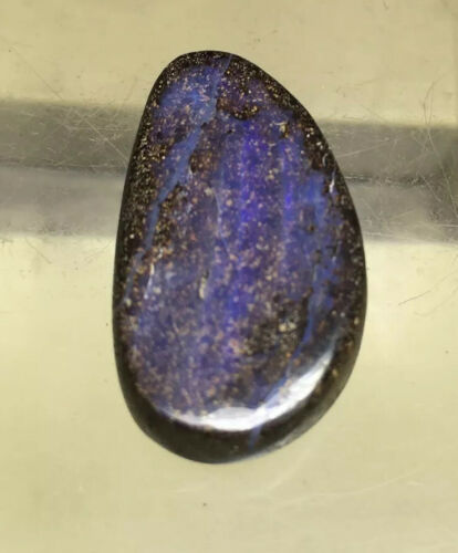 Vintage Purple Drilled Boulder Opal Pendant 23 Carats #257