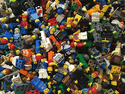 Lego - Random City Town Minifigure Lot Complete Minifigs $1 Each