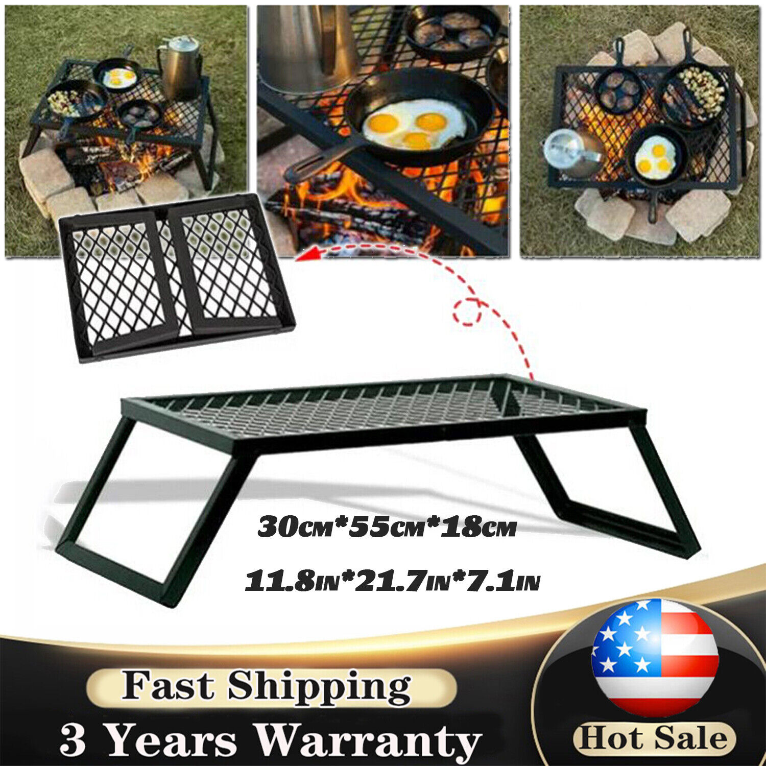 Modern Portable Bbq Grill Fire Pit Camping Charcoal Patio Party Garden Outdoor