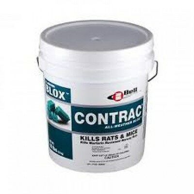 18 Lb Contrac Blox Rat Mouse Mice Rodent Control Bait ~ Bromadiolone .005%