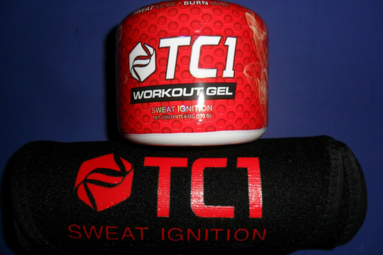 Tc1 Sweat Waist Belt +tc1 Sweat Gel 6 Oz