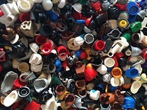 ☀️new Authentic Lego Minifigure Parts Helmet Hair Hats (15 Lego Parts)