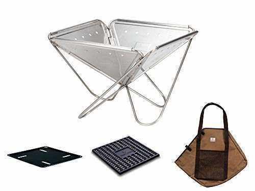 Snow Peak Fire Pit L Starter Set Set-112s Stainless Steel [outdoor]  From Jp #n