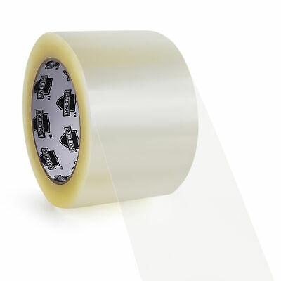 Carton Sealing Clear Packing Tape 3" X 110 Yards Choose Your Rolls & Mil