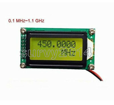1 Mhz ~ 1.1 Ghz Frequency Counter Tester Measurement For Ham Radio Plj-0802-c