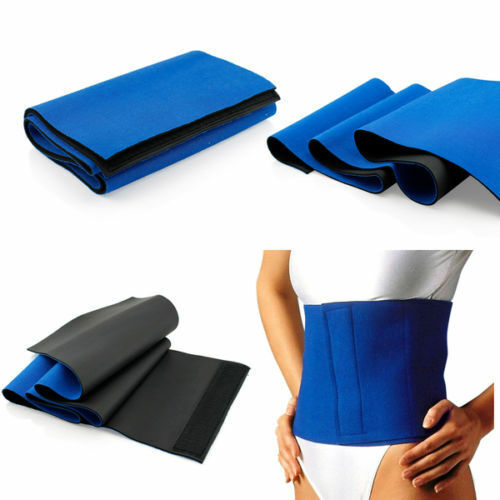 Waist Trimmer Belt Sweat Band Wrap Ab Stomach Weight Loss Fat Burner Slimming