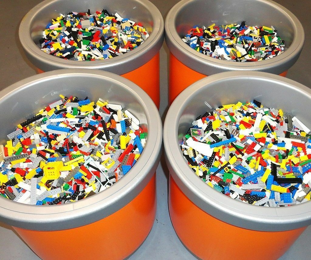 Lego 1-99 Pounds Lbs Parts & Pieces Huge Bulk Lot Bricks Blocks Pound City Town