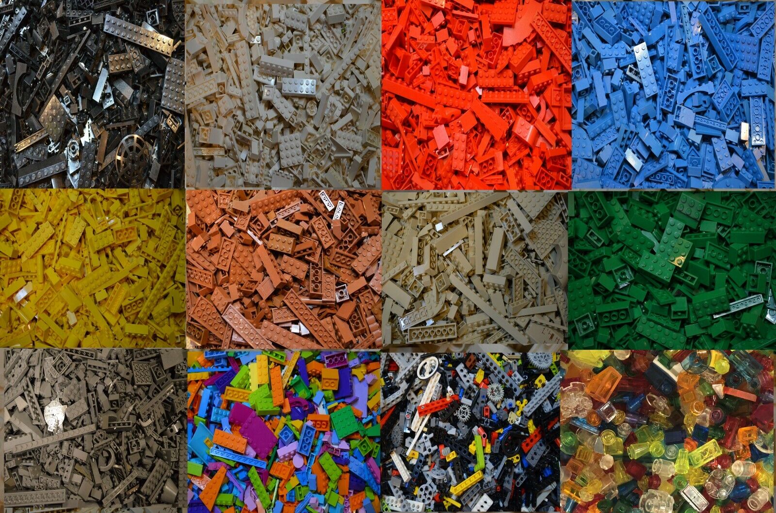Lego 200 Pieces Sorted From Bulk! Great Value!  Choice Of Color & Quantity