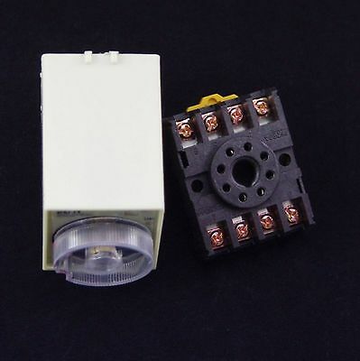24vac Power Off Delay Timer Time Relay 0-10min With Pf083a Socket Base