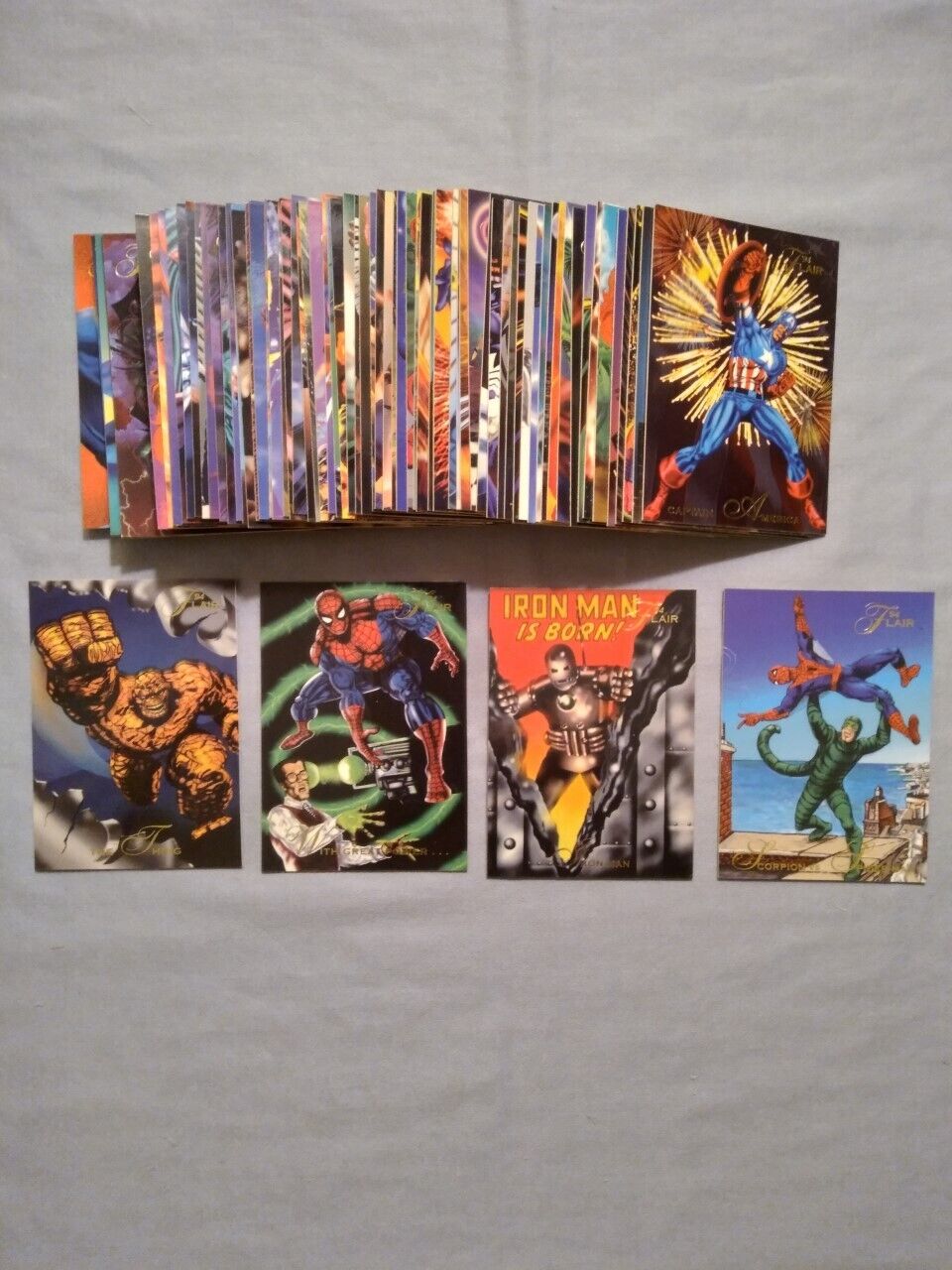 1994 Flair Marvel Annual Card Lot