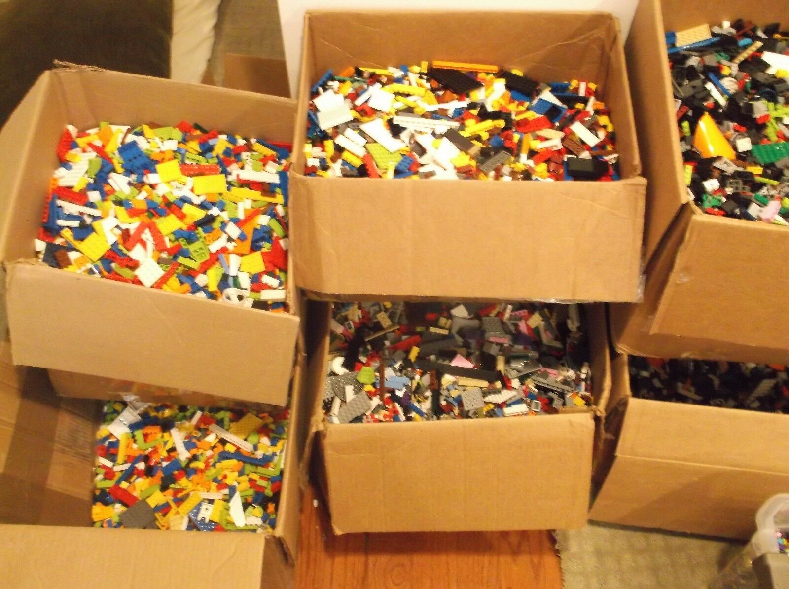 Clean 100% Genuine Lego By The Pound - 1 - 100 Pounds Bulk Lot Large Order Bonus