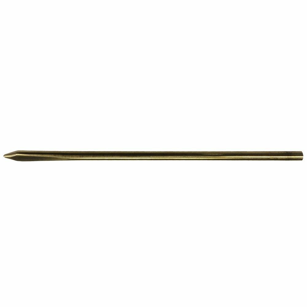 Tanners 5" Glove Lacing Needle Brass Baseball  - Threaded Glove Lace Needle Tool