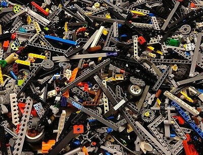 100 Lego Technic Mindstorms Nxt Rcx Bulk Parts Lot Liftarms Bricks Axles Pins
