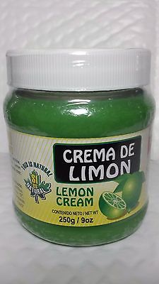 Lemon Cream 9 Oz Crema Reductora De Limon 250 Gr. Naturamex 10/2021 New New
